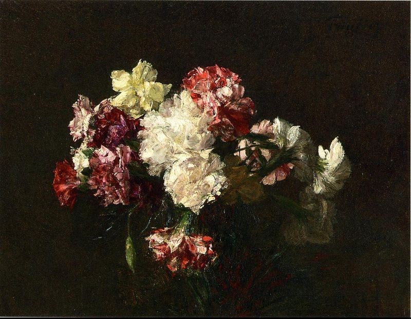 Henri Fantin-Latour Carnations